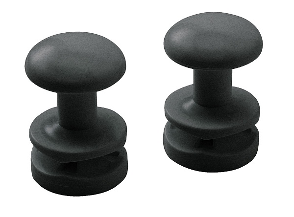 Держатель для полотенец круглый, антрацит