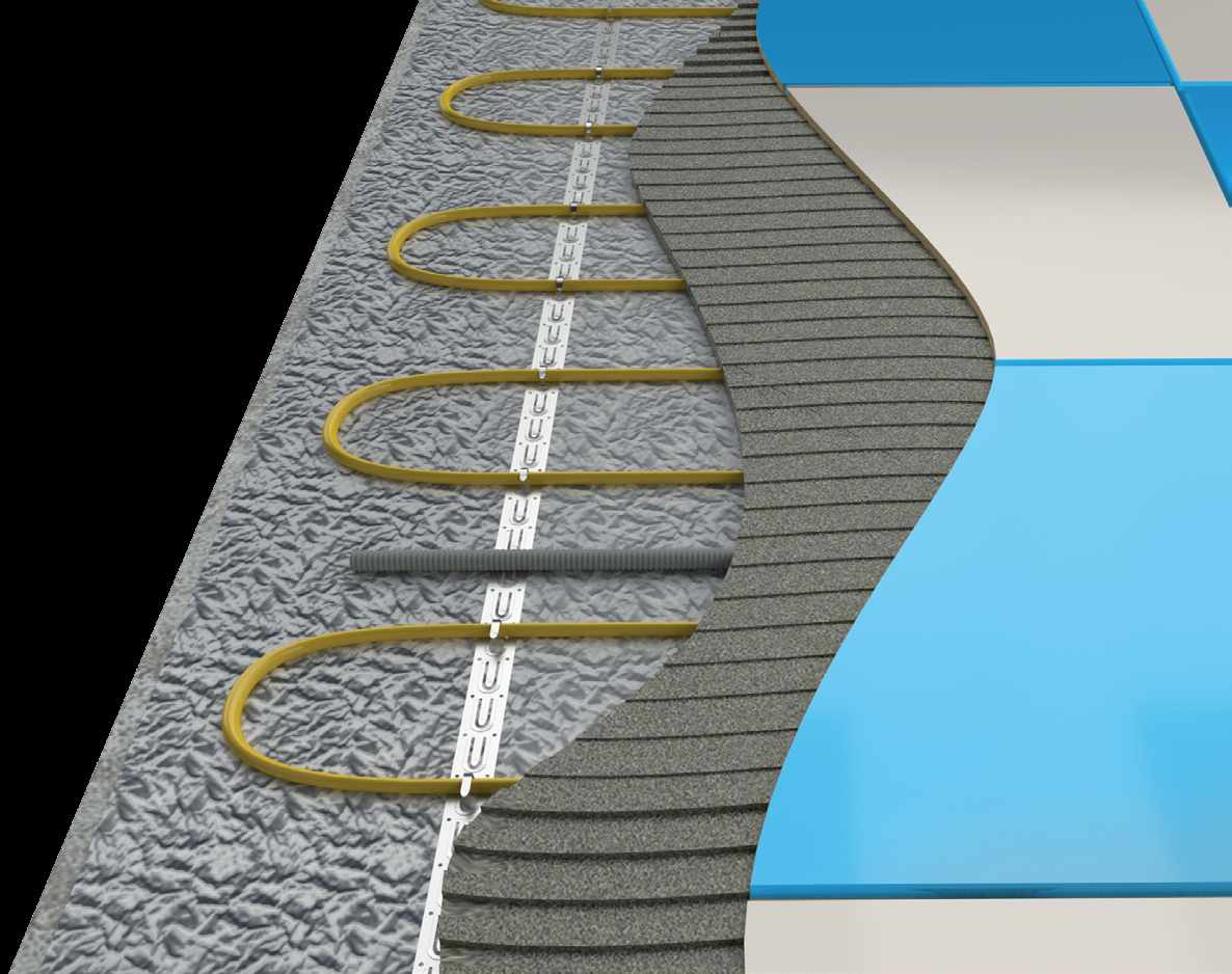 БНК "Мастер" с терморегулятором. Кабель нагревательный "Национальный комфорт"