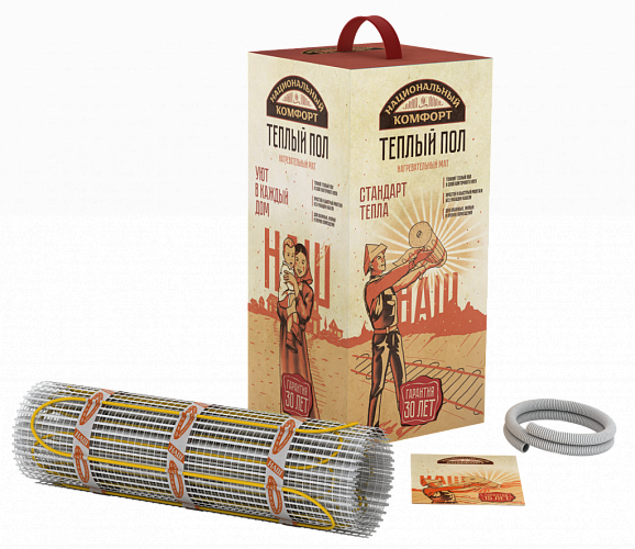 Маты нагревательные "Национальный комфорт" 2НК