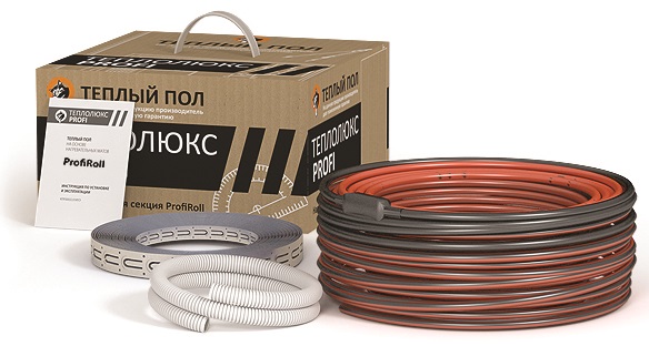 Секция нагревательная кабельная "Теплолюкс" Profiroll