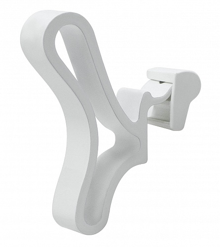 Держатель для полотенец «бабочка» белый