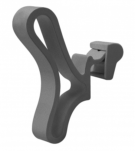 Держатель для полотенец «бабочка» антрацит