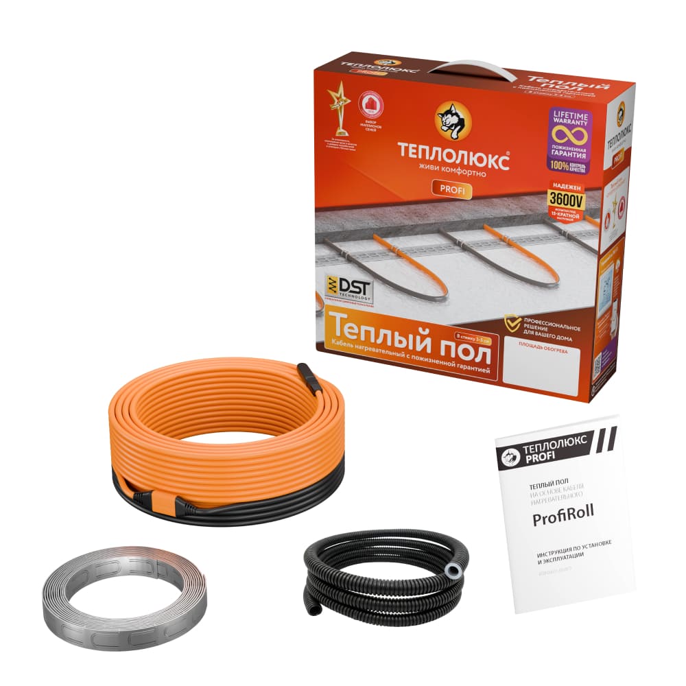 «Теплолюкс» ProfiRoll. Нагревательный кабель для теплого пола