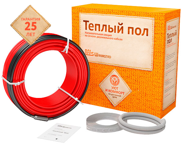 WSS. Нагревательный кабель "Warmstad"