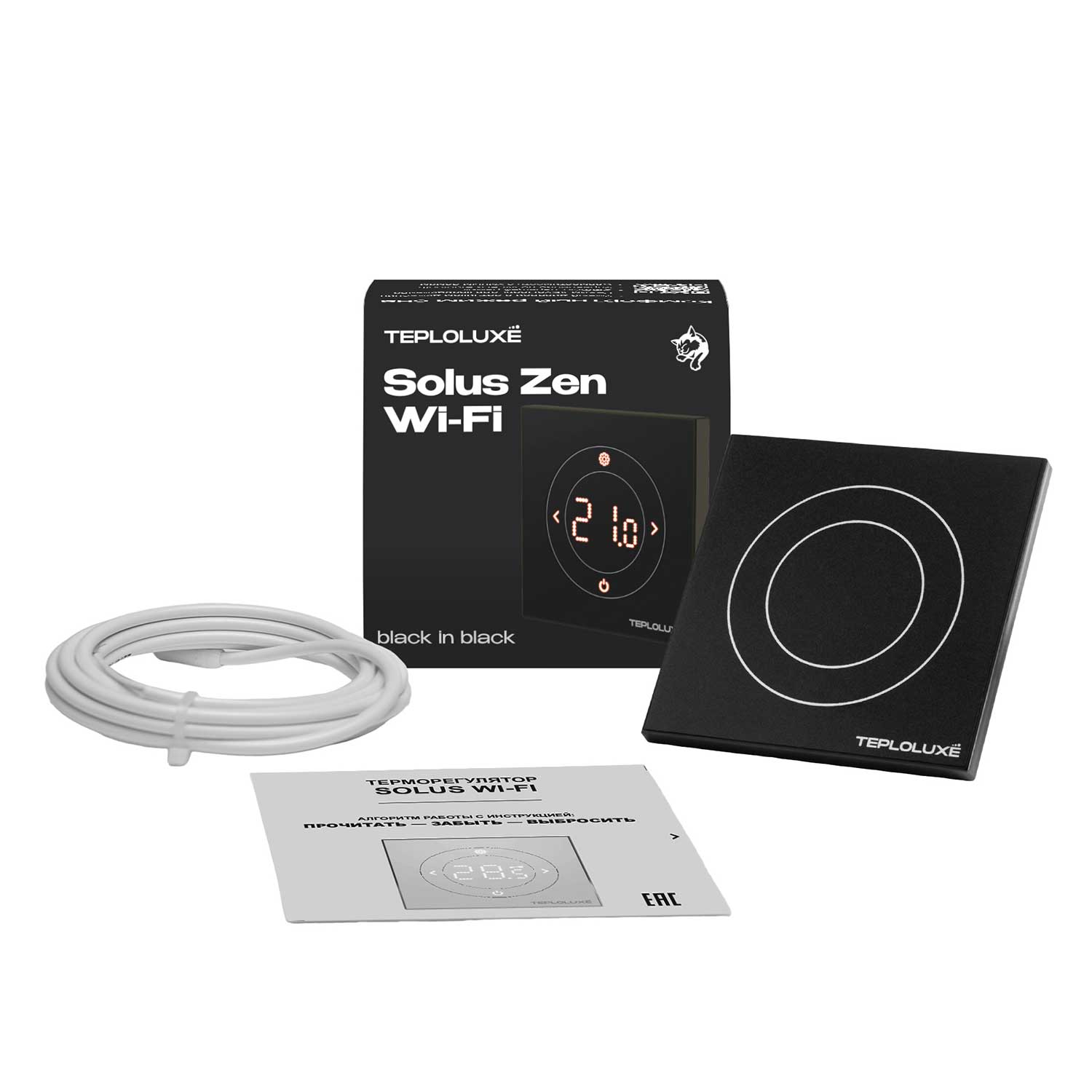 Терморегулятор электронный Теплолюкс Solus Zen Wi-Fi