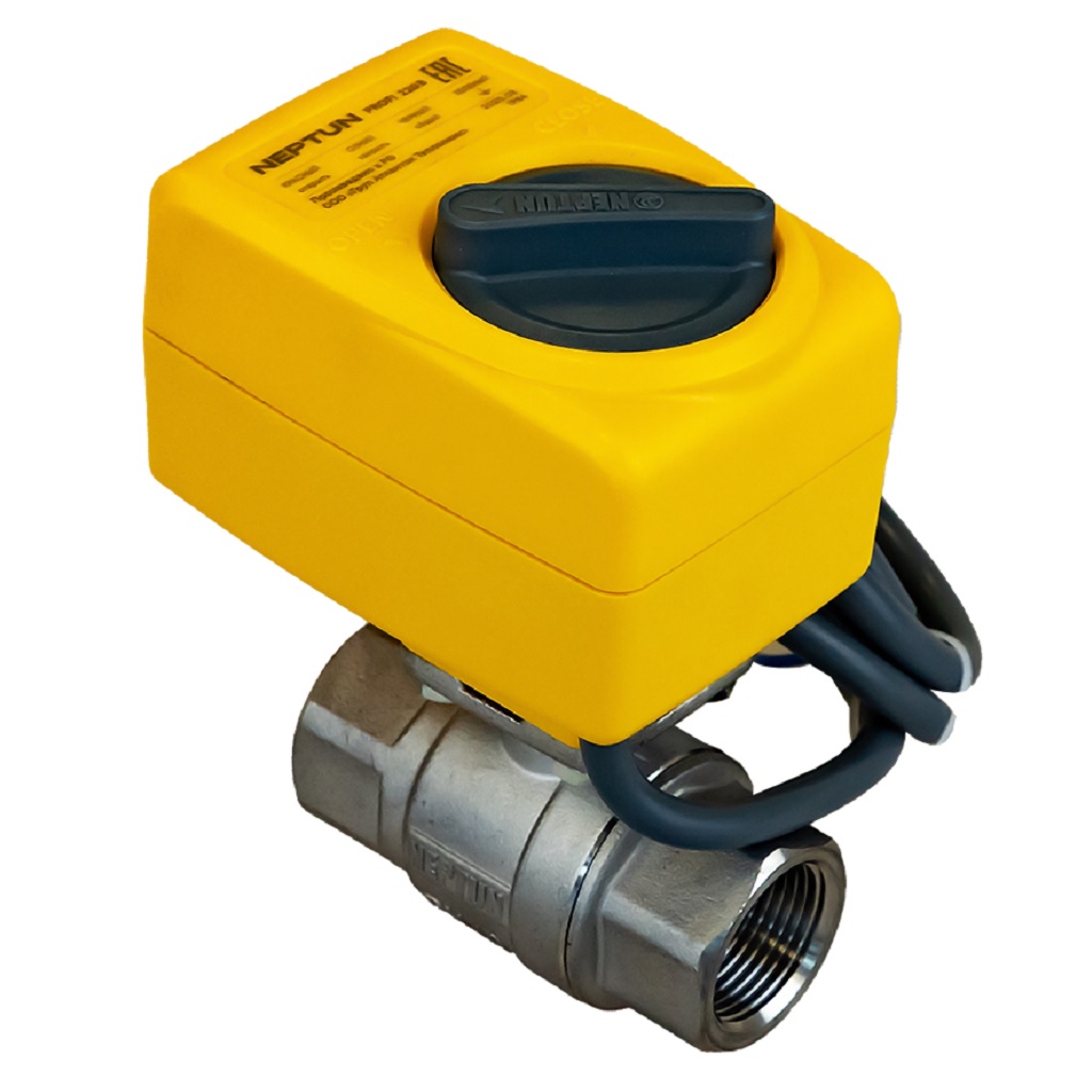 Neptun PROFI - шаровой кран с электроприводом