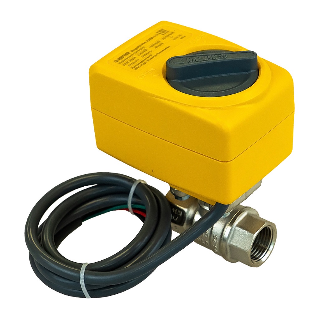 Neptun Bugatti Pro - шаровой кран с электроприводом